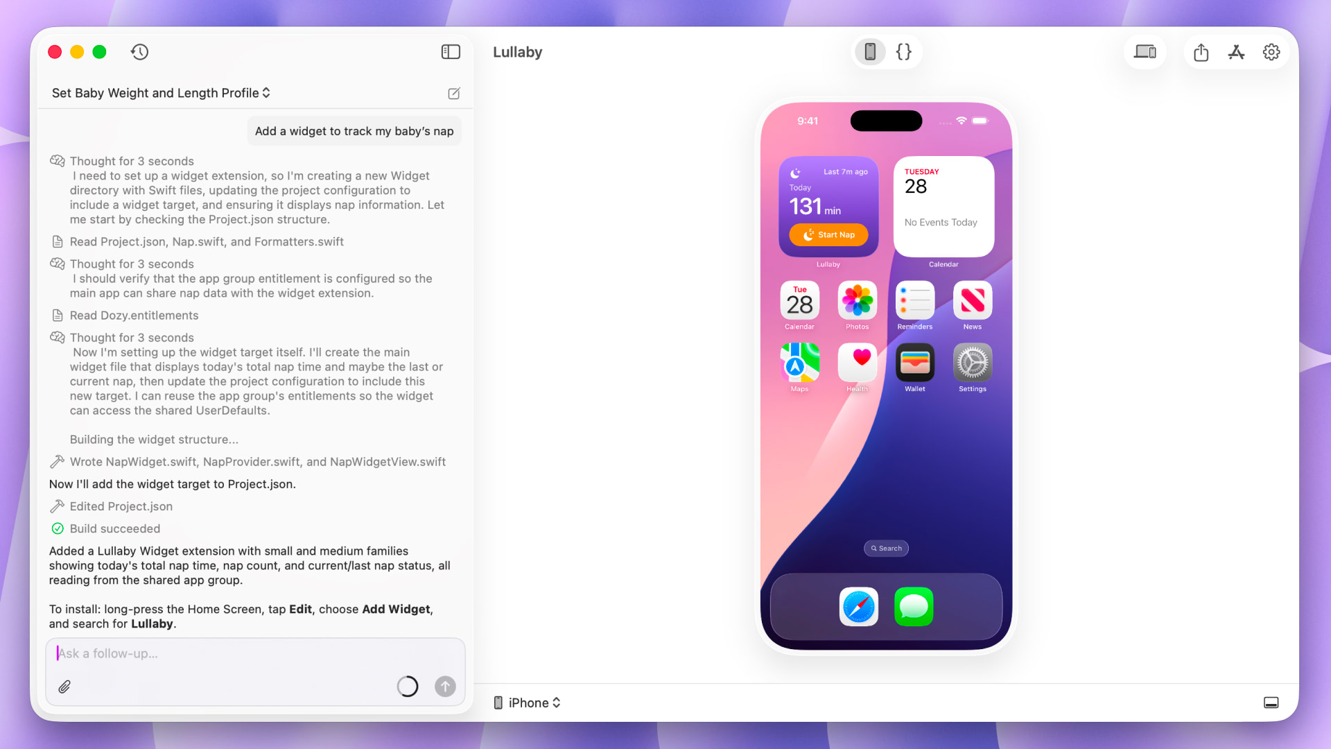 Building a Widget with Bitrig