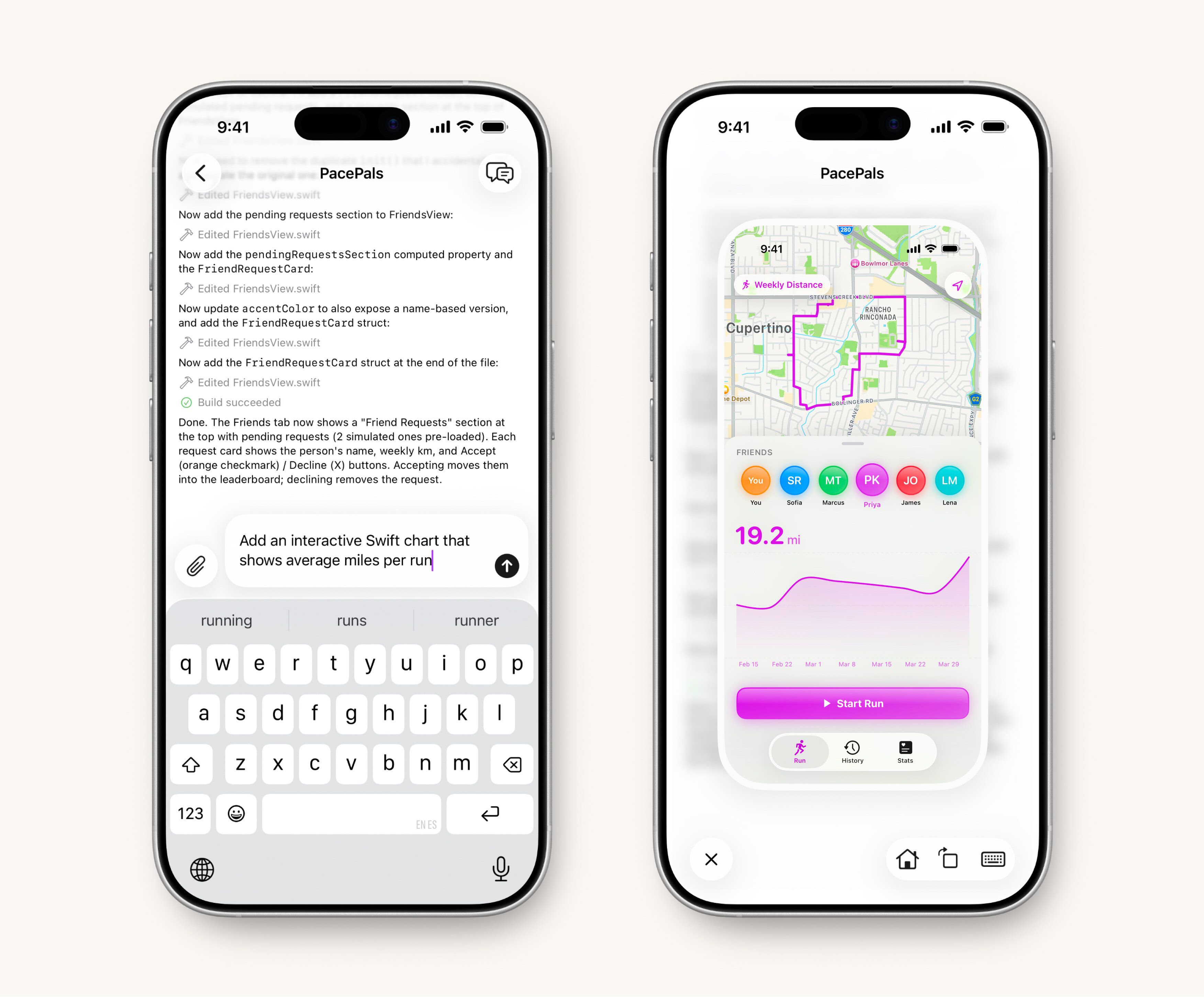 Bitrig Remote transcript and preview screens